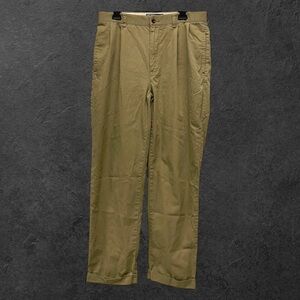 Vintage 90s Polo Ralph Lauren Hammond Chino Tan Pants // 34x32